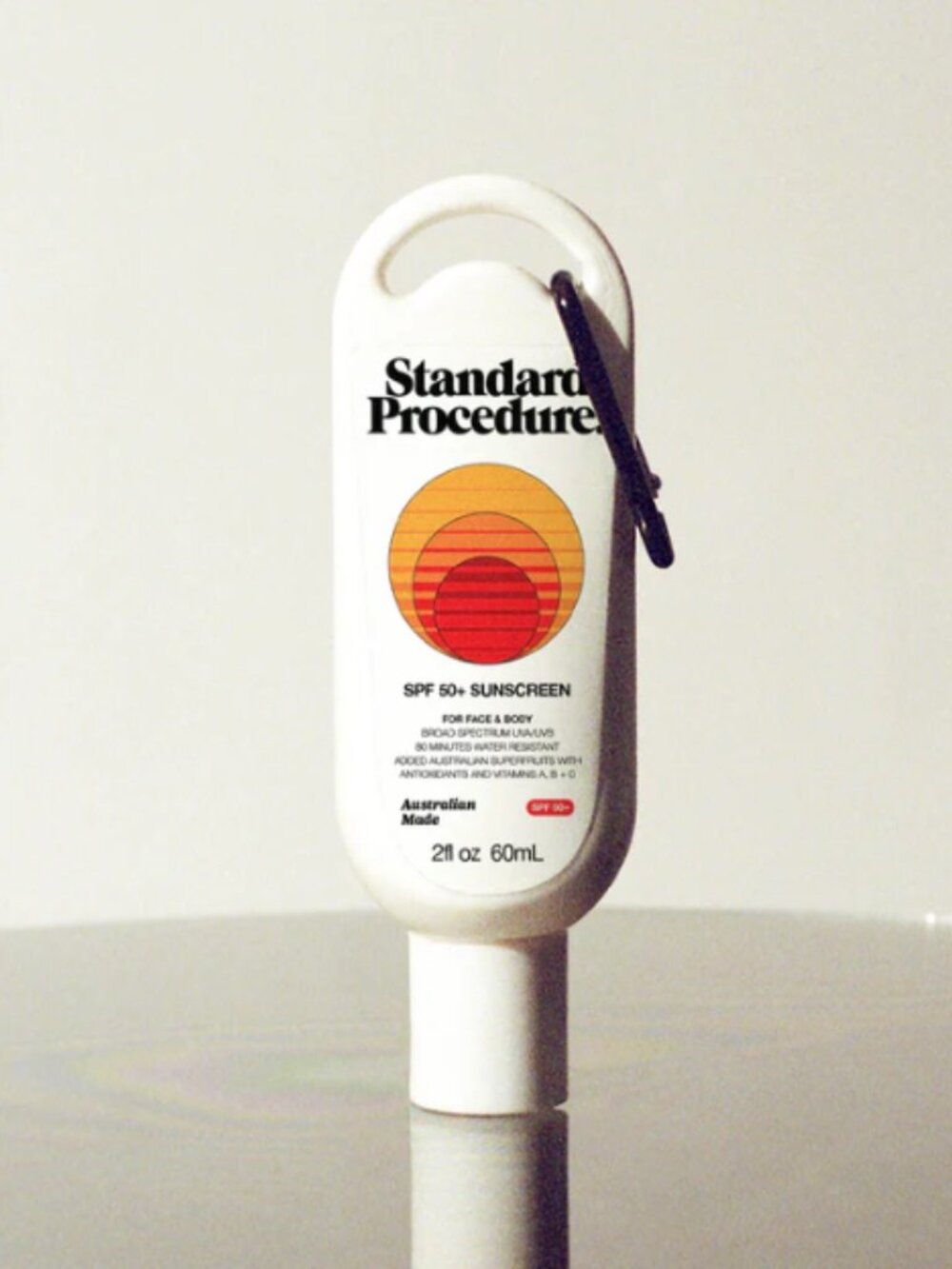 NWT Standard Procedure Clip-On SPF 50+ Sunscreen Lotion 2 fl oz / 60 ml